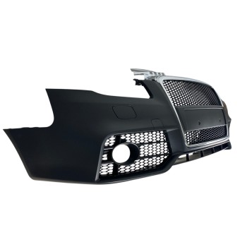 Προφυλακτήρας εμπρός Audi A4 B7 8E (2004-2008) - S Line Design με γρίλια χρωμίου, με ανοίγματα πιτσιλίθρες