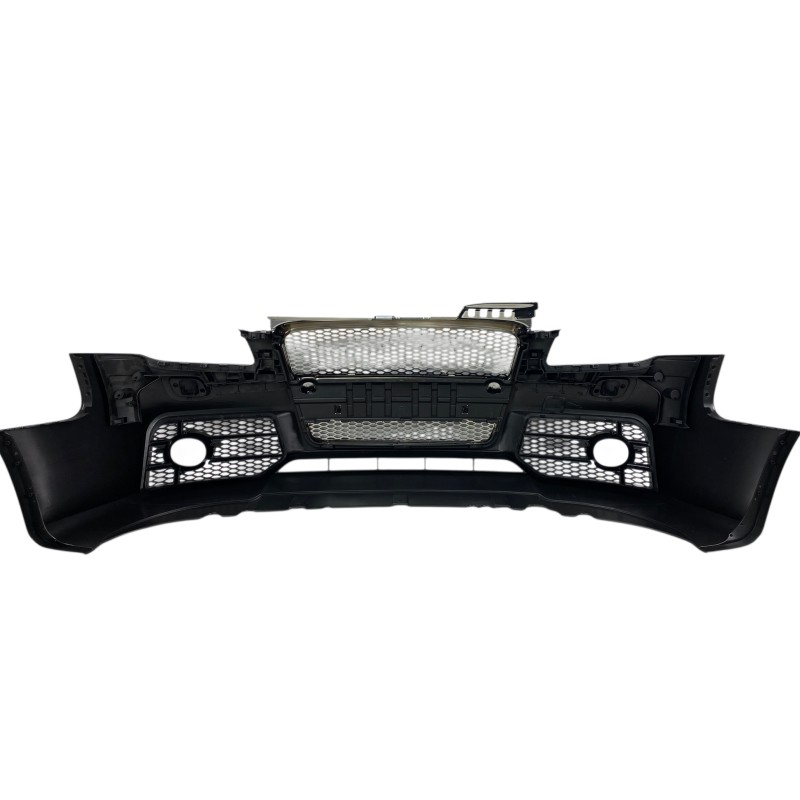 Προφυλακτήρας εμπρός Audi A4 B7 8E (2004-2008) - S Line Design με γρίλια χρωμίου, με ανοίγματα πιτσιλίθρες