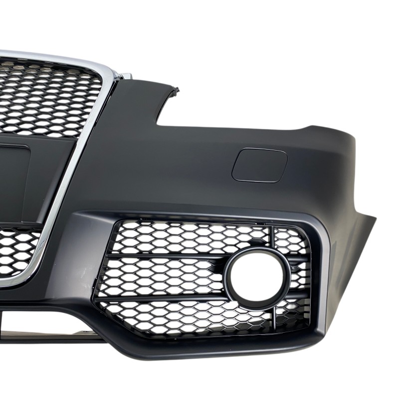 Προφυλακτήρας εμπρός Audi A4 B7 8E (2004-2008) - S Line Design με γρίλια χρωμίου, με ανοίγματα πιτσιλίθρες