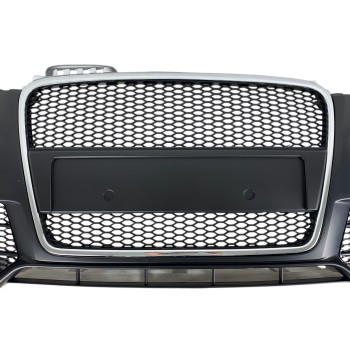 Προφυλακτήρας εμπρός Audi A4 B7 8E (2004-2008) - S Line Design με γρίλια χρωμίου, με ανοίγματα πιτσιλίθρες