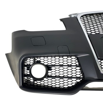 Προφυλακτήρας εμπρός Audi A4 B7 8E (2004-2008) - S Line Design με γρίλια χρωμίου, με ανοίγματα πιτσιλίθρες