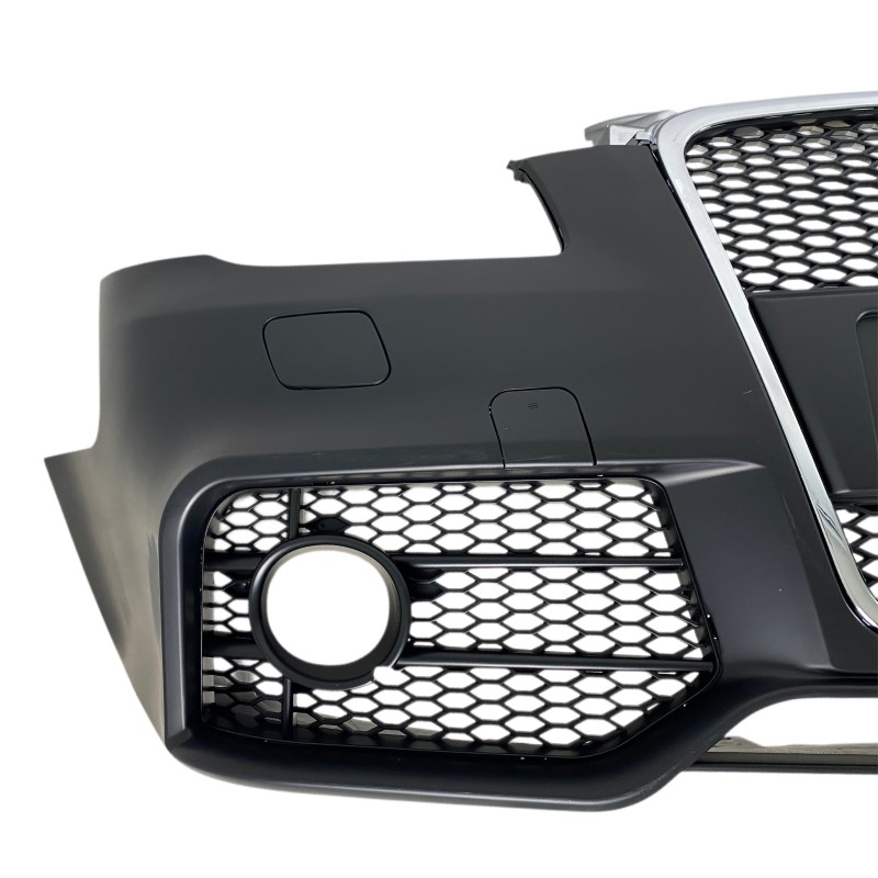 Προφυλακτήρας εμπρός Audi A4 B7 8E (2004-2008) - S Line Design με γρίλια χρωμίου, με ανοίγματα πιτσιλίθρες