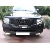 Φανάρια εμπρός Nissan Navara / Pathfinder (2005-2009) led angel eyes - chrome , με λάμπες (Η1) - σετ 2τμχ.