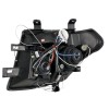Φανάρια εμπρός Nissan Navara / Pathfinder (2005-2009) led angel eyes - chrome , με λάμπες (Η1) - σετ 2τμχ.