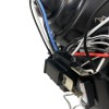Φανάρια εμπρός Nissan Navara / Pathfinder (2005-2009) led angel eyes - chrome , με λάμπες (Η1) - σετ 2τμχ.
