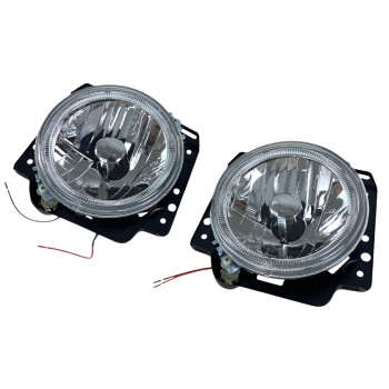 Φανάρια εμπρός Vw Golf II (1983-1993) angel eyes - chrome , χωρίς λάμπες (Η 4 ) - σετ 2τμχ.