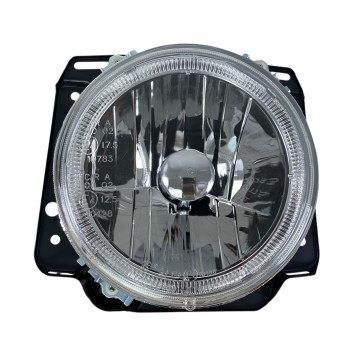Φανάρια εμπρός Vw Golf II (1983-1993) angel eyes - chrome , χωρίς λάμπες (Η 4 ) - σετ 2τμχ.