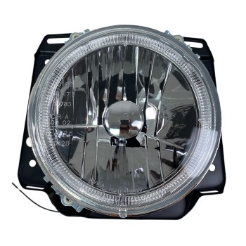 Φανάρια εμπρός Vw Golf II (1983-1993) angel eyes - chrome , χωρίς λάμπες (Η 4 ) - σετ 2τμχ.