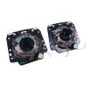Φανάρια εμπρός Vw Golf II (1983-1993) angel eyes - chrome , χωρίς λάμπες (Η 4 ) - σετ 2τμχ.