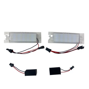 Πλαφονιέρα πίσω πινακίδας OPEL ZAFIRA B / ASTRA H / ASTRA K / VECTRA C / CORSA D / INSIGNIA / HYUNDAI IX35 - 2 τμχ.