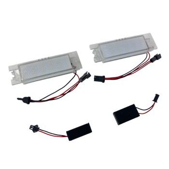 Πλαφονιέρα πίσω πινακίδας OPEL ZAFIRA B / ASTRA H / ASTRA K / VECTRA C / CORSA D / INSIGNIA / HYUNDAI IX35 - 2 τμχ.