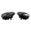 Φανάρια εμπρός Vw Golf IV R32 - μαύρα , χωρίς λάμπες (Η7) - σετ 2τμχ.