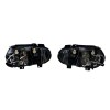 Φανάρια εμπρός Vw Golf IV R32 - chrome , χωρίς λάμπες (Η7) - σετ 2τμχ.