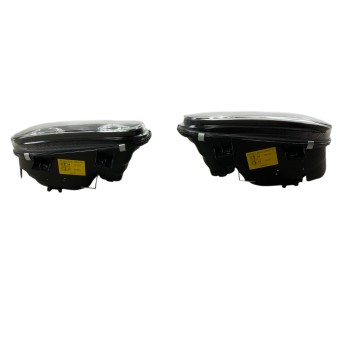 Φανάρια εμπρός Vw Golf IV R32 angel eyes - μαύρα , χωρίς λάμπες (Η7) - σετ 2τμχ.