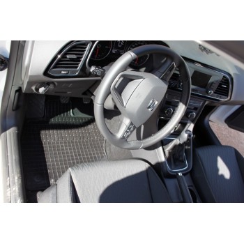 Λαστιχένια πατάκια Seat Leon (2012-2020) - 4τμχ., Petex