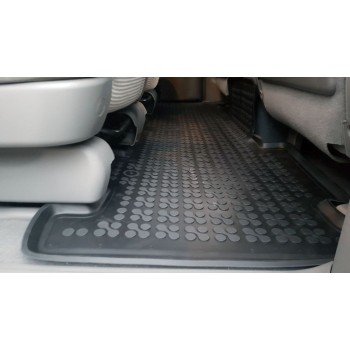 Λαστιχένια πατάκια KIA Carnival II (2005-2014) - 5 seats - τύπου σκαφάκι - 3τμχ., Rezaw Plast