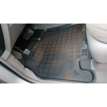 Λαστιχένια πατάκια KIA Carnival II (2005-2014) - 5 seats - τύπου σκαφάκι - 3τμχ., Rezaw Plast