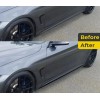 Μαρσπιέ BMW F10 (2010-2017) - M-Performance - μαύρα γυαλιστερό