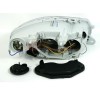 Φανάρια εμπρός Alfa Romeo 147 (2001-2004) - , μαύρα , χωρίς λάμπες (Η7/H1) - σετ 2τμχ.