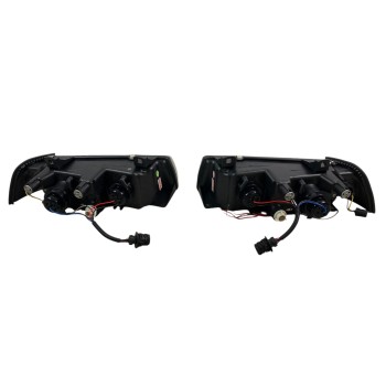 Φανάρια εμπρός Bmw E36 (1991-2000) 2d coupe angel eyes - μαύρα , με λάμπες (Η7) - σετ 2τμχ. Φανάρια εμπρός Bmw E36 (1991-2000) 2d coupe angel eyes - μαύρα , με λάμπες (Η7) - σετ 2τμχ.