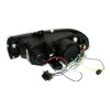 Φανάρια εμπρός Alfa Romeo 156 (1997-2003) led - μαύρα , με λάμπες (Η1) - σετ 2τμχ.