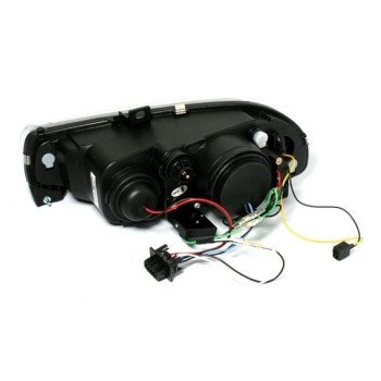 Φανάρια εμπρός Alfa Romeo 156 (1997-2003) led - μαύρα , με λάμπες (Η1) - σετ 2τμχ. Φανάρια εμπρός Alfa Romeo 156 (1997-2003) led - μαύρα , με λάμπες (Η1) - σετ 2τμχ.