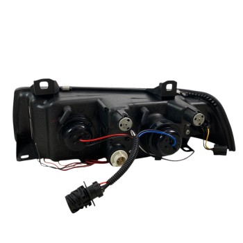 Φανάρια εμπρός BMW E36 (1991-1999) 2d coupe angel eyes - μαύρα , με λάμπες (Η1) - σετ 2τμχ. Φανάρια εμπρός BMW E36 (1991-1999) 2d coupe angel eyes - μαύρα , με λάμπες (Η1) - σετ 2τμχ.