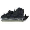 Φανάρια εμπρός Bmw E36 (1991-2000) 4d sedan angel eyes - μαύρα , χωρίς λάμπες (Η7) - σετ 2τμχ.