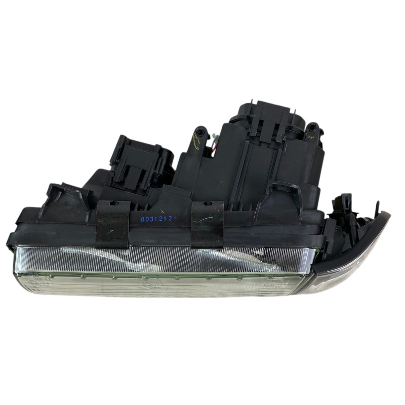 Φανάρια εμπρός Bmw E36 (1991-2000) 4d sedan angel eyes - μαύρα , χωρίς λάμπες (Η7) - σετ 2τμχ.