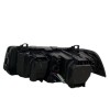 Φανάρια εμπρός Bmw E36 (1991-2000) 4d sedan angel eyes - μαύρα , χωρίς λάμπες (Η7) - σετ 2τμχ.