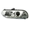 Φανάρια εμπρός Alfa Romeo 156 (1997-2003)led - chrome , με λάμπες (Η1) - σετ 2τμχ.
