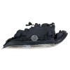 Φανάρια εμπρός BMW E39 (1995-2003) angel eyes - μαύρα , με λάμπες (Η7) - σετ 2τμχ.