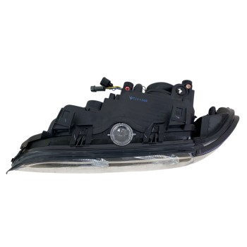 Φανάρια εμπρός BMW E39 (1995-2003) angel eyes - μαύρα , με λάμπες (Η7) - σετ 2τμχ.