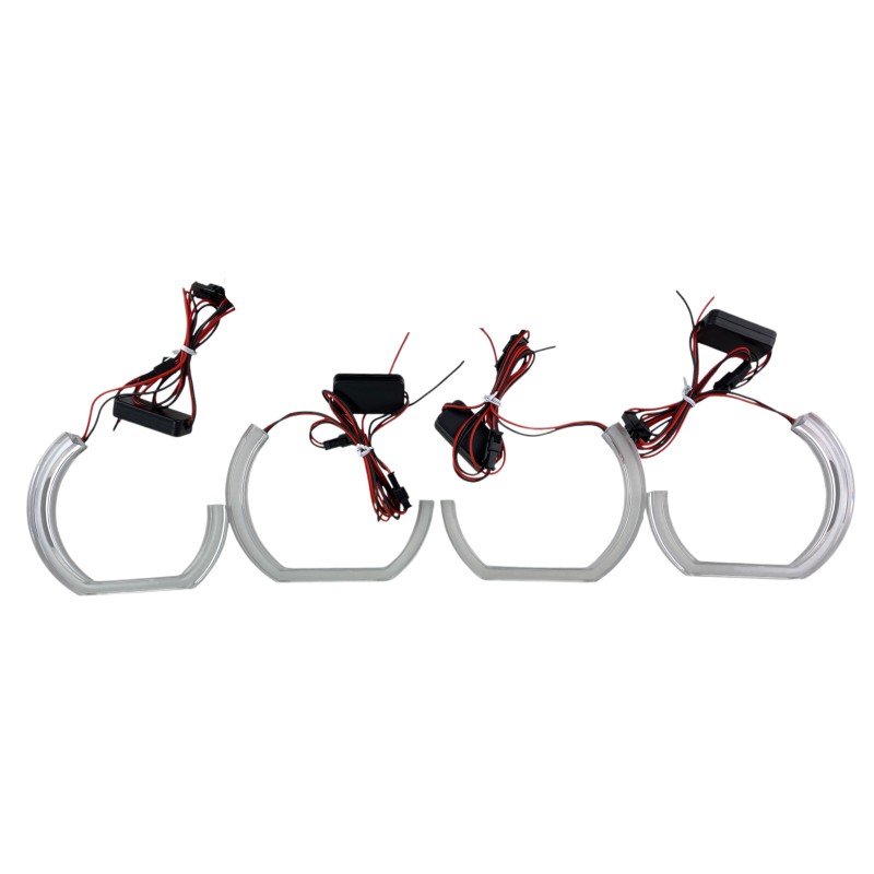 Δαχτυλίδια BMW E90 (2005-2009) angel eyes - U-Design / Crystal
