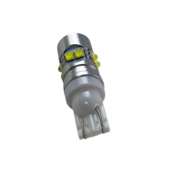 Led λάμπα τύπου Τ10 10W με 10 le 2323 σε 1W Cree και προτζέκτορα - 1τμχ.