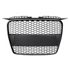Μάσκα Audi A3 (2003-2008) με βάση για σήμα - RS-Look μαύρη