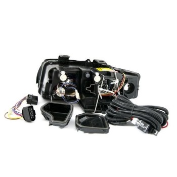 Φανάρια εμπρός Audi A4 (2001-2004) angel eyes - chrome , χωρίς λάμπες (Η7) - σετ 2τμχ. Φανάρια εμπρός Audi A4 (2001-2004) angel eyes - chrome , χωρίς λάμπες (Η7) - σετ 2τμχ.