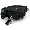 Φανάρια εμπρός Audi A6 led (2004-2008) angel eyes - chrome , με λάμπες (Η1) - σετ 2τμχ.