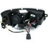 Φανάρια εμπρός Audi A6 4F (2004-2008) led lightbar - chrome , με λάμπες (Η1) - σετ 2τμχ.