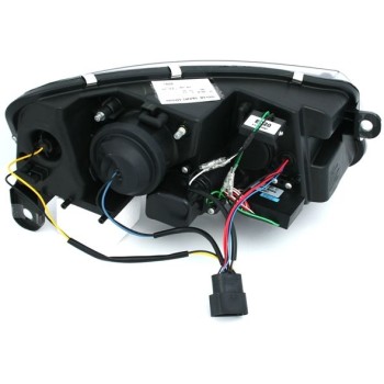 Φανάρια εμπρός Audi A6 4F (2004-2008) led lightbar - chrome , με λάμπες (Η1) - σετ 2τμχ. Φανάρια εμπρός Audi A6 4F (2004-2008) led lightbar - chrome , με λάμπες (Η1) - σετ 2τμχ.