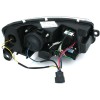 Φανάρια εμπρός Audi A6 4F (2004-2008) led lightbar, με λάμπες (H7/Η1) - σετ 2τμχ.
