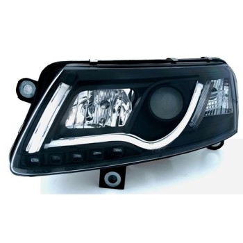 Φανάρια εμπρός Audi A6 4F (2004-2008) led lightbar, με λάμπες (H7/Η1) - σετ 2τμχ. Φανάρια εμπρός Audi A6 4F (2004-2008) led lightbar, με λάμπες (H7/Η1) - σετ 2τμχ.