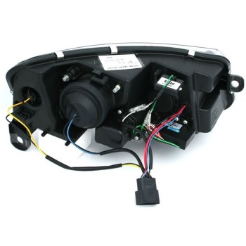 Φανάρια εμπρός Audi A6 4F (2004-2008) led lightbar, χωρίς λάμπες (Η7) - σετ 2τμχ. Φανάρια εμπρός Audi A6 4F (2004-2008) led lightbar, χωρίς λάμπες (Η7) - σετ 2τμχ.