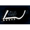 Φανάρια εμπρός Audi A6 4F (2004-2008) led lightbar, χωρίς λάμπες (Η7) - σετ 2τμχ.