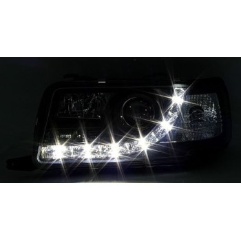 Φανάρια εμπρός Audi 80 (1991-1994) led - μαύρα , με λάμπες (Η1) - σετ 2τμχ. Φανάρια εμπρός Audi 80 (1991-1994) led - μαύρα , με λάμπες (Η1) - σετ 2τμχ.