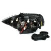 Φανάρια εμπρός BMW E87 (2004-2011) angel eyes - chrome , χωρίς λάμπες (Η7) - σετ 2τμχ.