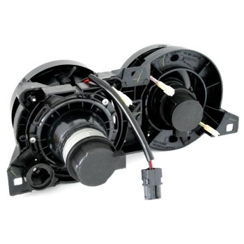 Φανάρια εμπρός BMW E30 (1982-1994) - μαύρα , χωρίς λάμπες (Η7) - σετ 2τμχ.
