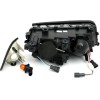 Φανάρια εμπρός BMW E46 sedan (1998-2001) angel eyes με CCFL - chrome , με λάμπες (Η1) - σετ 2τμχ.