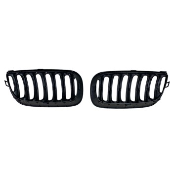 Μάσκα BMW X3 E83 (2007+) - μαύρη - 2τμχ. Μάσκα BMW X3 E83 (2007+) - μαύρη - 2τμχ.