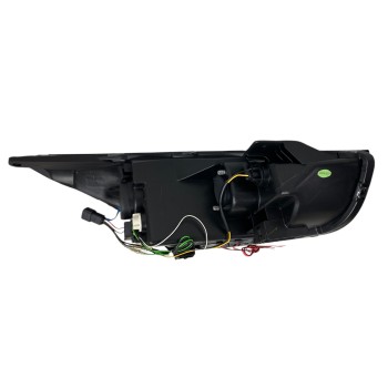 Φανάρια εμπρός Hyundai Tucson IX35 (2010-2013) angel eyes - chrome , με λάμπες (Η1) - σετ 2τμχ.